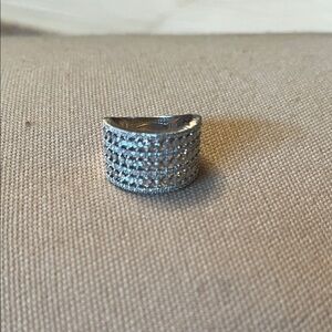 Effy Elegant Silver Band Ring